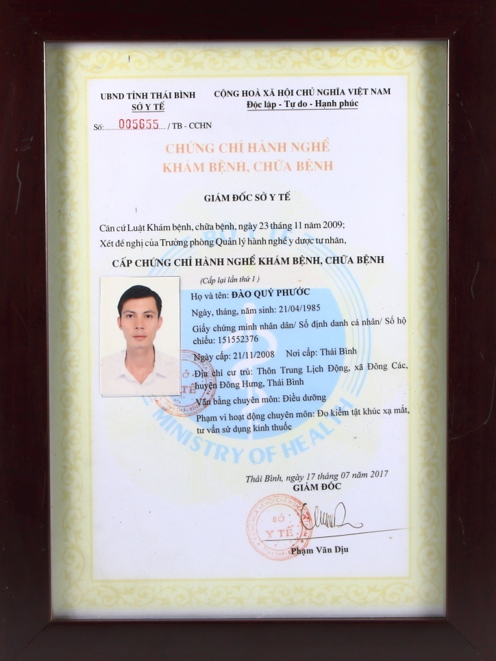 Chứng nhận chuyên môn