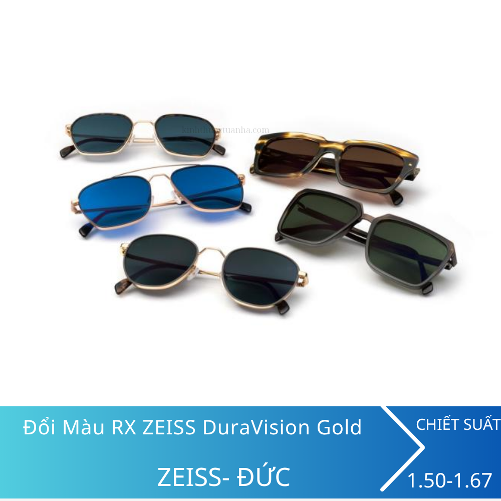 Tròng đánh đổi màu chống ánh sáng xanh ZEISS Single Vision AS PhotoFusion X