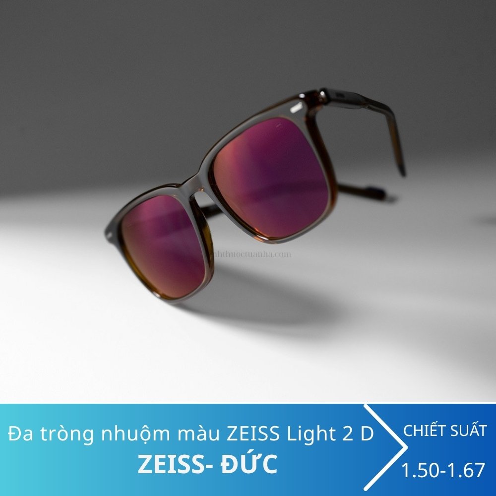 Đa tròng nhuộm màu ZEISS Progressive Light 2 D
