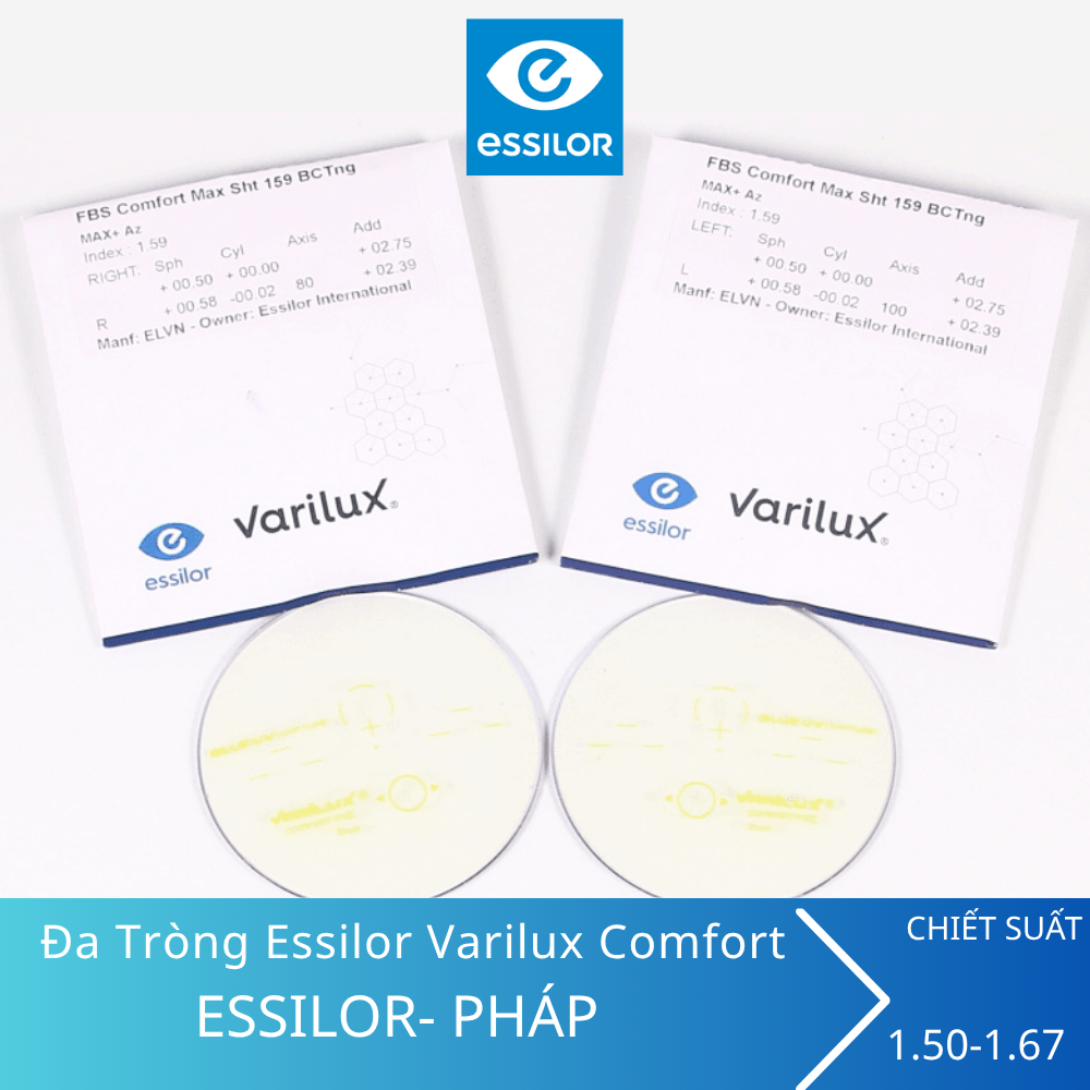 Kính Đa Tròng Essilor Varilux Comfort