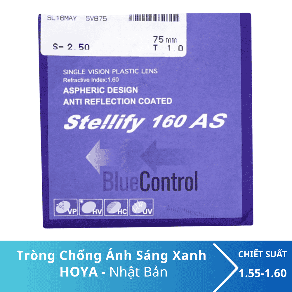 Tròng kính HOYA Stellify Blue Control 4 Tròng kính HOYA Stellify Blue Control - Ảnh 2