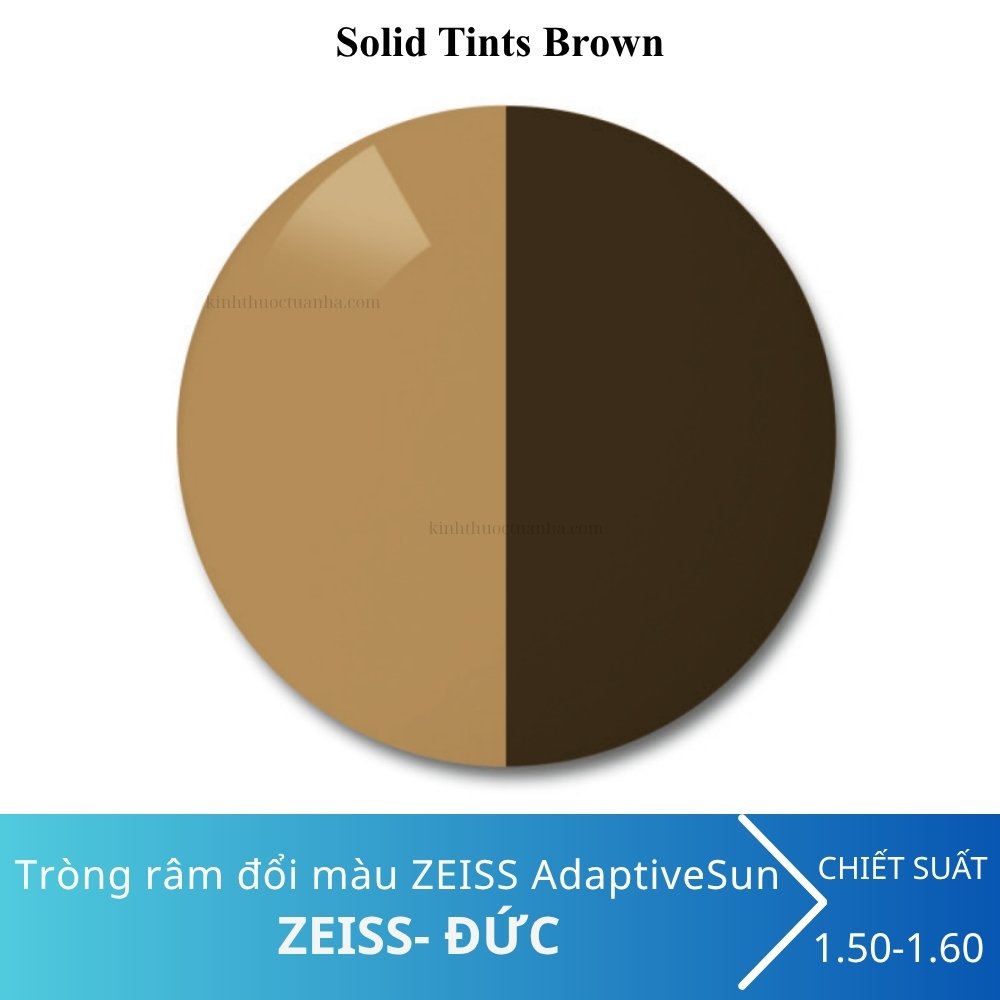Tròng kính râm đổi màu ZEISS AdaptiveSun 6 Tròng kính râm đổi màu ZEISS AdaptiveSun - Ảnh 4