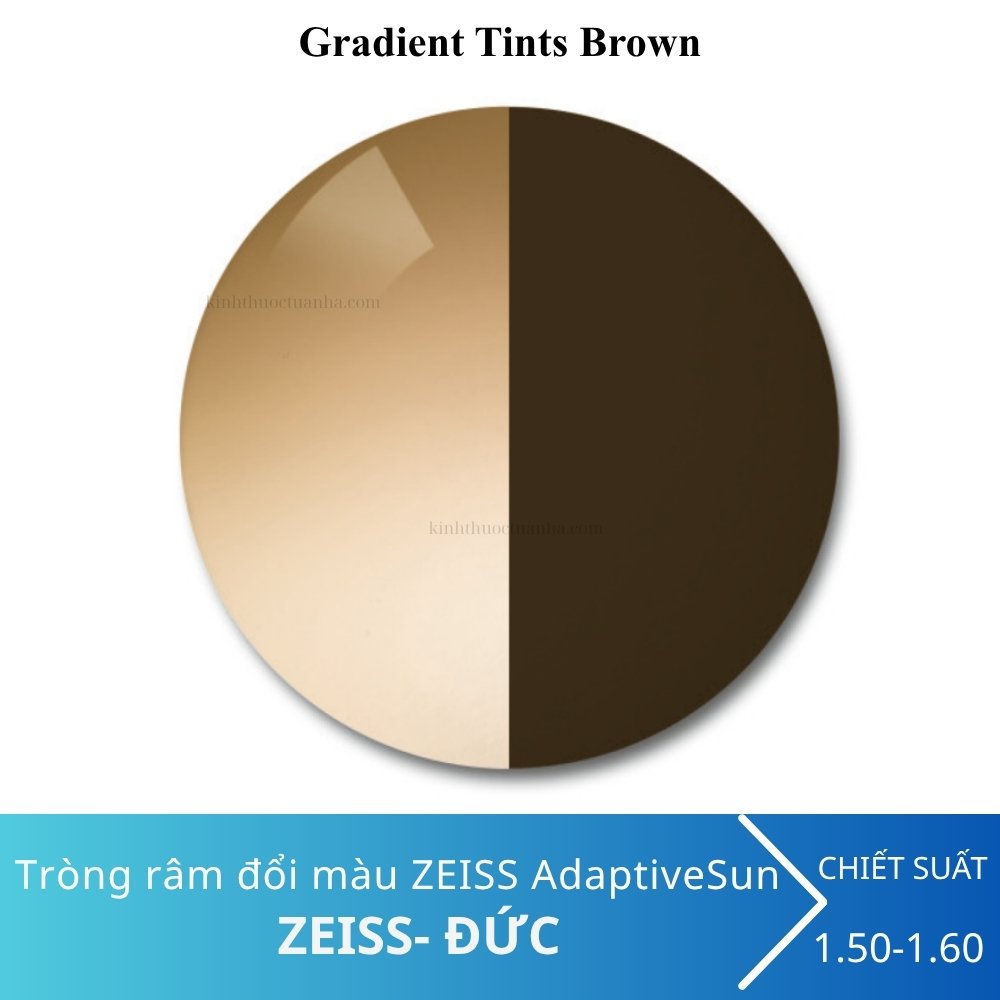 Tròng kính râm đổi màu ZEISS AdaptiveSun 10 Tròng kính râm đổi màu ZEISS AdaptiveSun - Ảnh 8